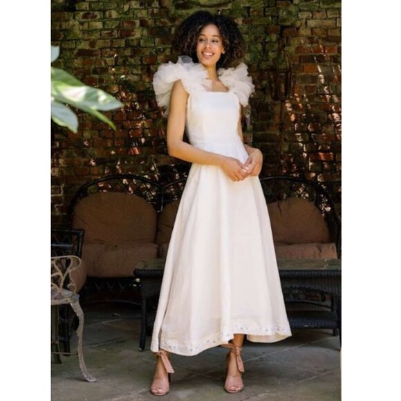 NWT- Fanm Mon Afyon Dress in Ivory - Picture 1 of 11
